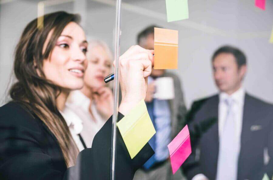 Business-people-having-innovation-workshop