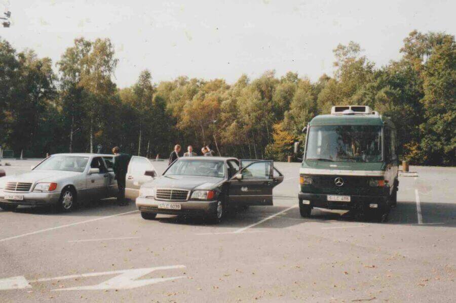 Tesla is not the first. Mercedes was the first autonomous car.