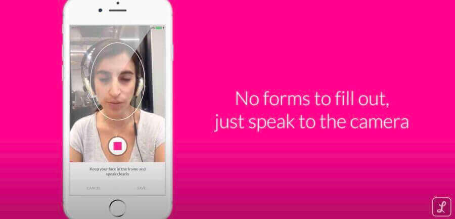Lemonade voice and video machine learning recognition in action